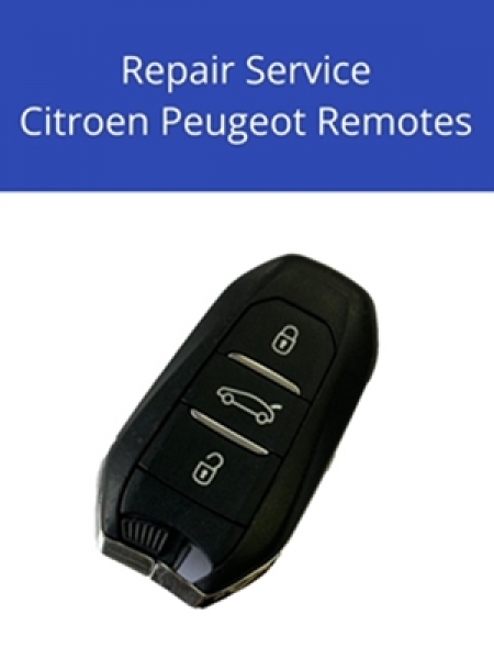 Peugeot 208 Expert Car Key fob Remote Repair Service 3008 5008